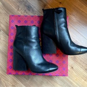 Tory Burch Grove booties in black